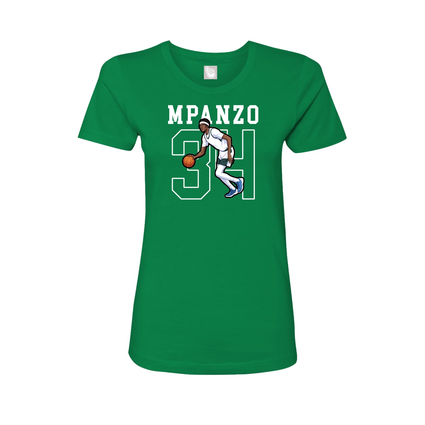 Fitted Women's Tee — Shirsey in Green