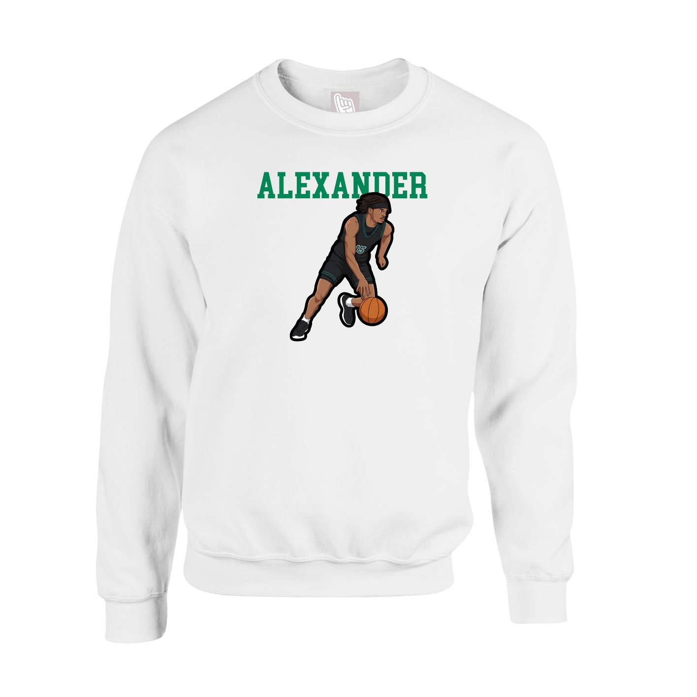 Fleece Crew — Shirsey in White