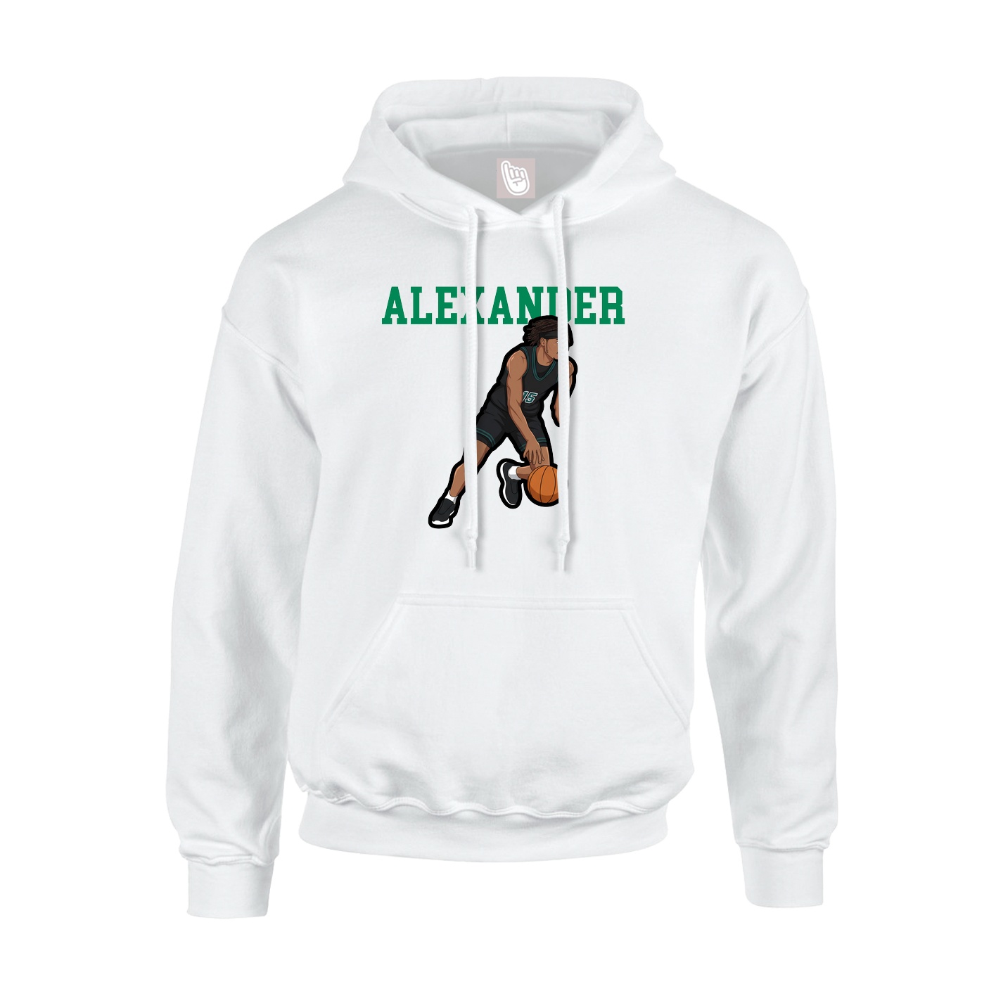Youth Hoodie — Shirsey in White