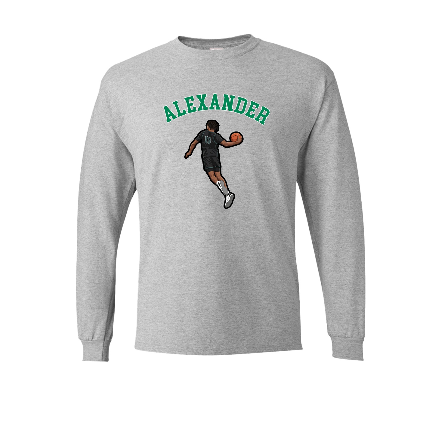 Long Sleeve Tee — Shirsey Arch in Grey