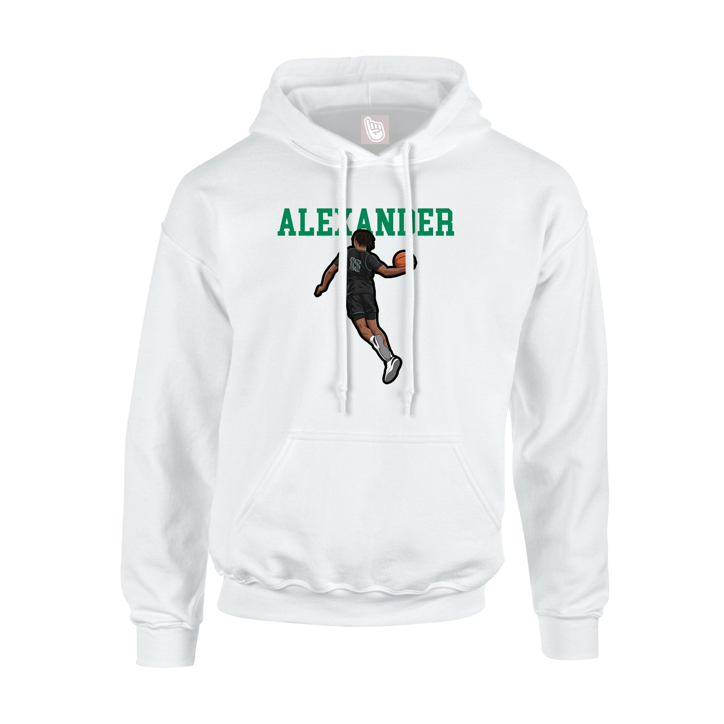 Youth Hoodie — Shirsey in White