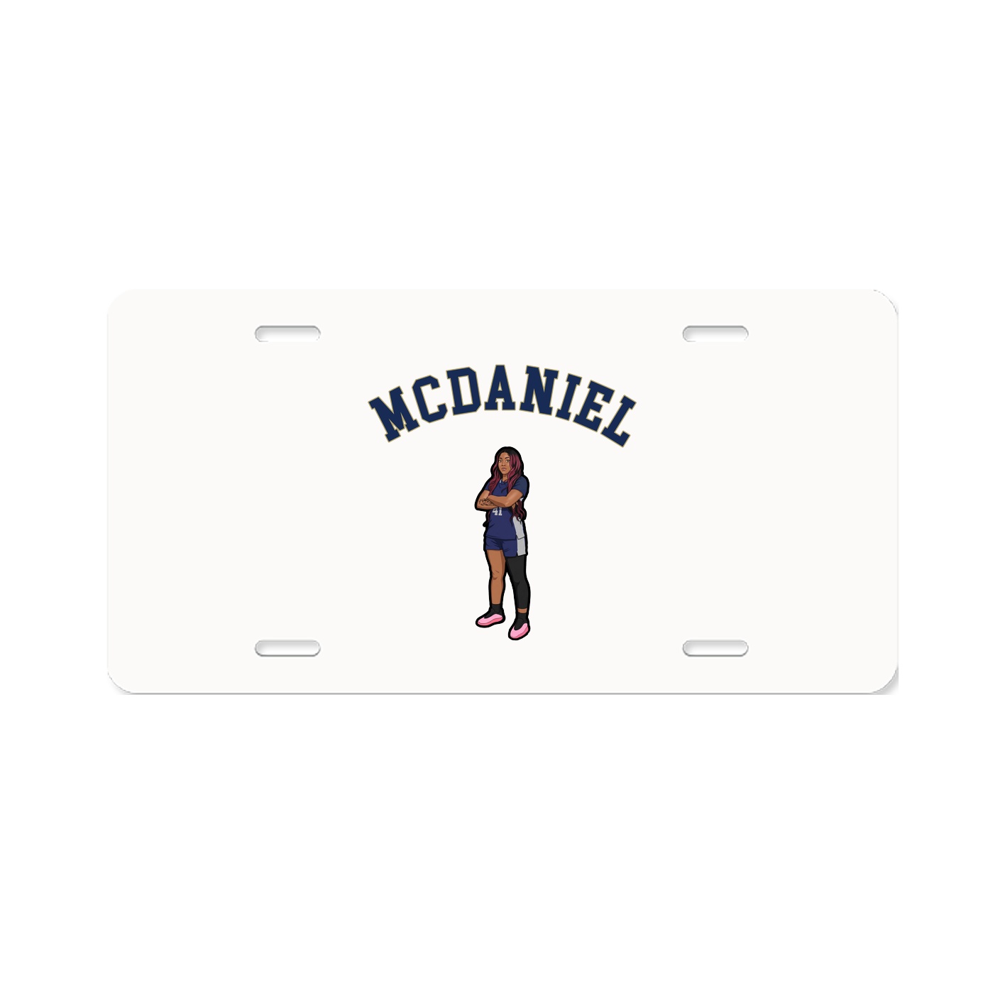 License Plate — Shirsey Arch in Classic