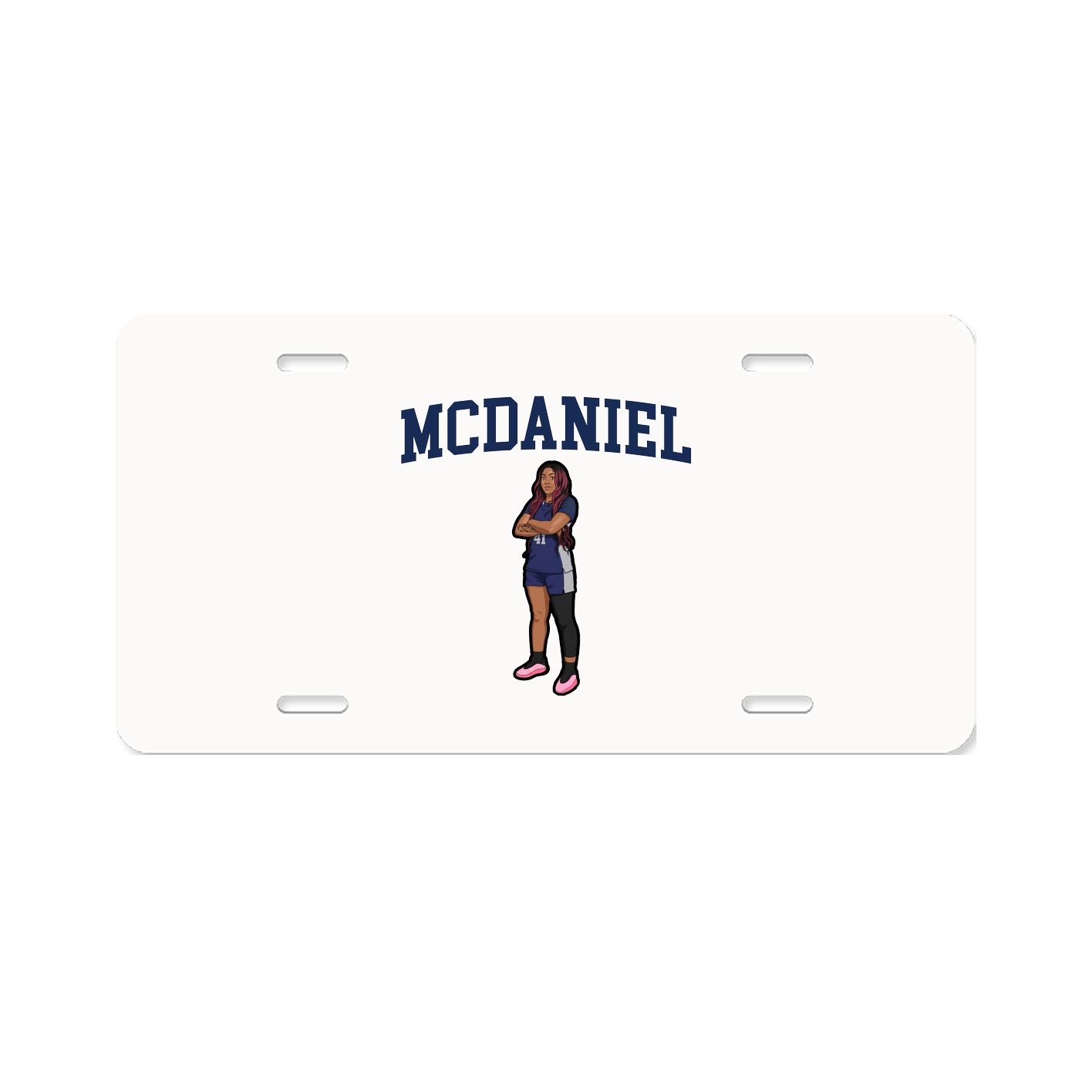 License Plate — Shirsey in Classic