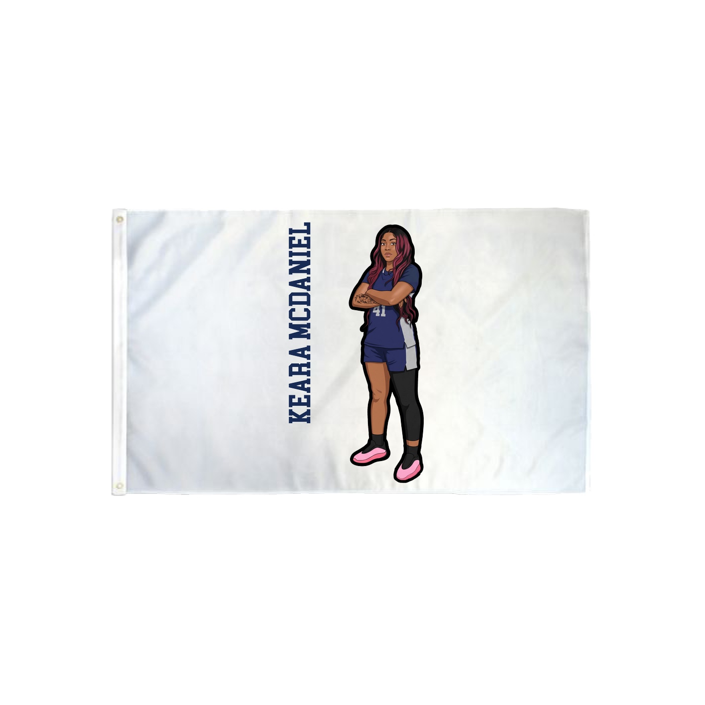 3x5 Flag — Name Vertical in Classic