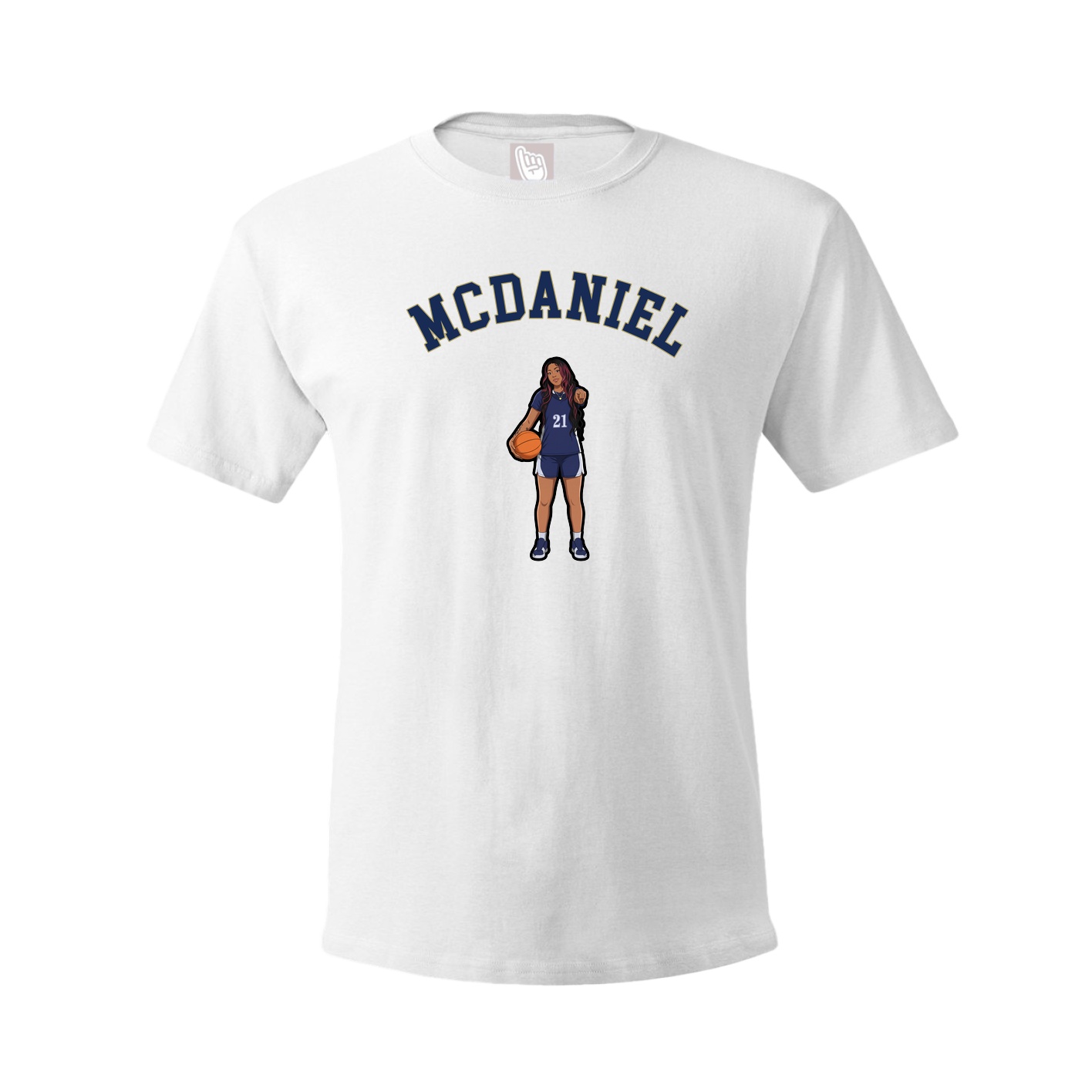 Tee — Shirsey Arch in White