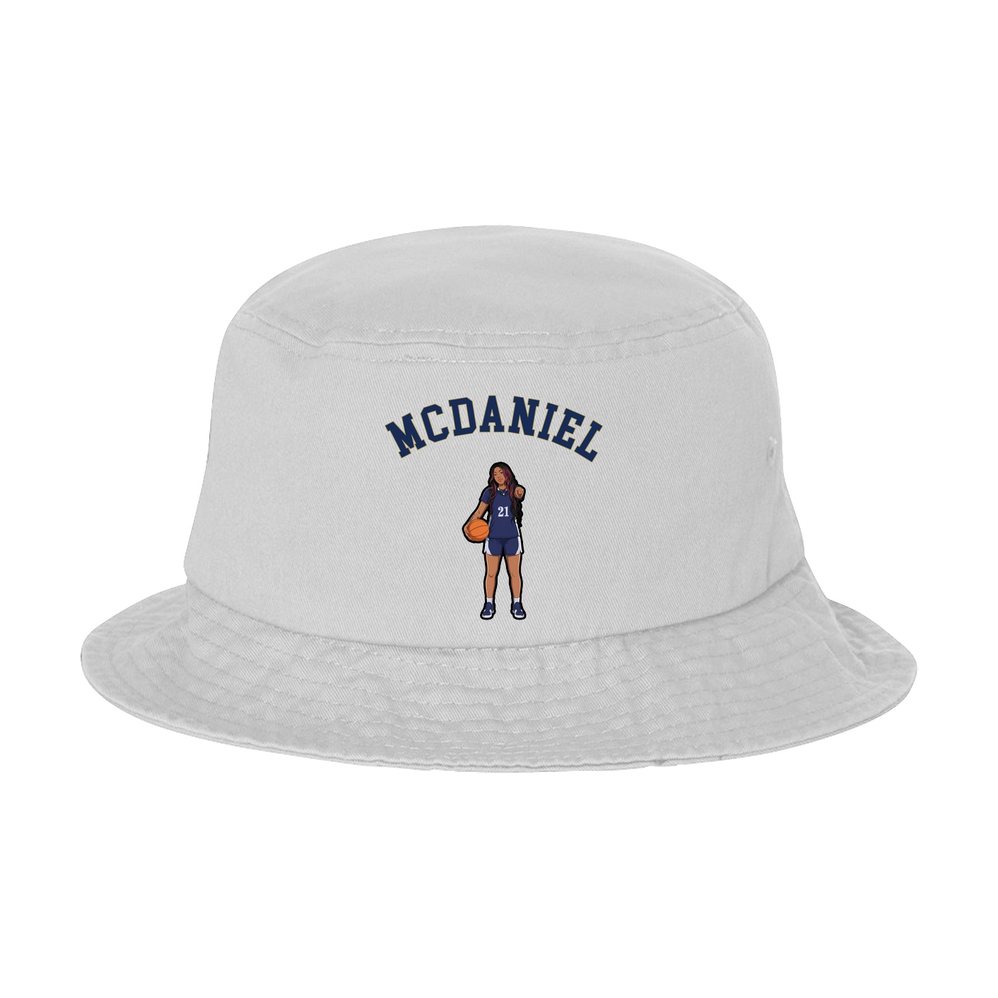 Bucket Cap — Shirsey Arch in White
