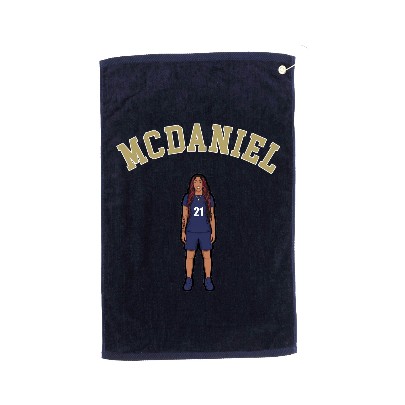 Golf Towel — Shirsey Arch in Navy