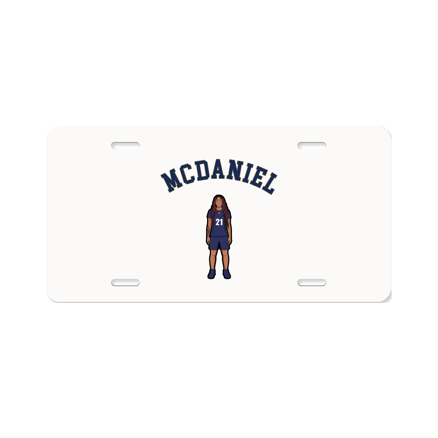 License Plate — Shirsey Arch in Classic