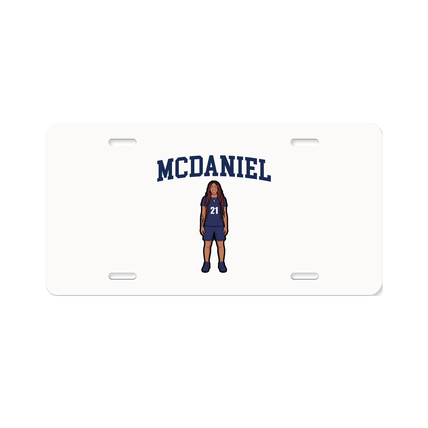 License Plate — Shirsey in Classic