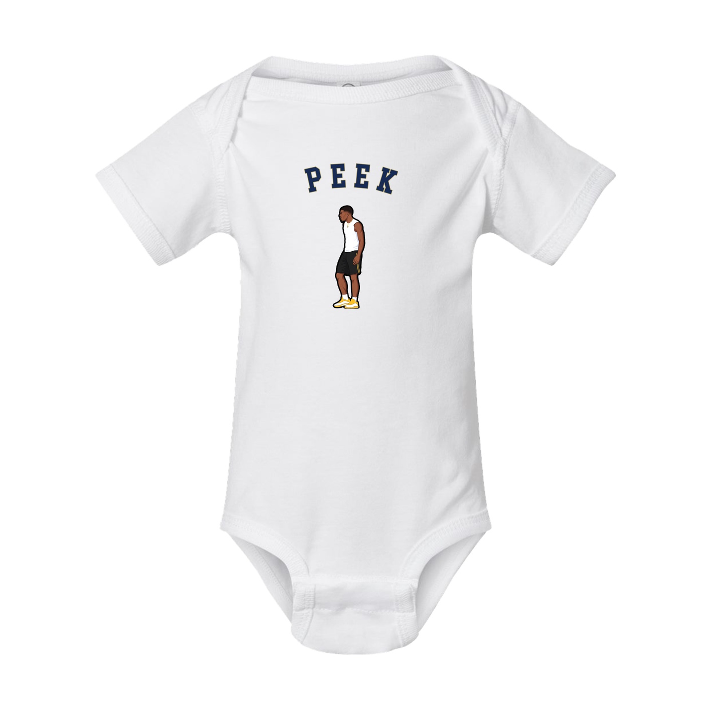 Baby Onesie — Shirsey Arch in White
