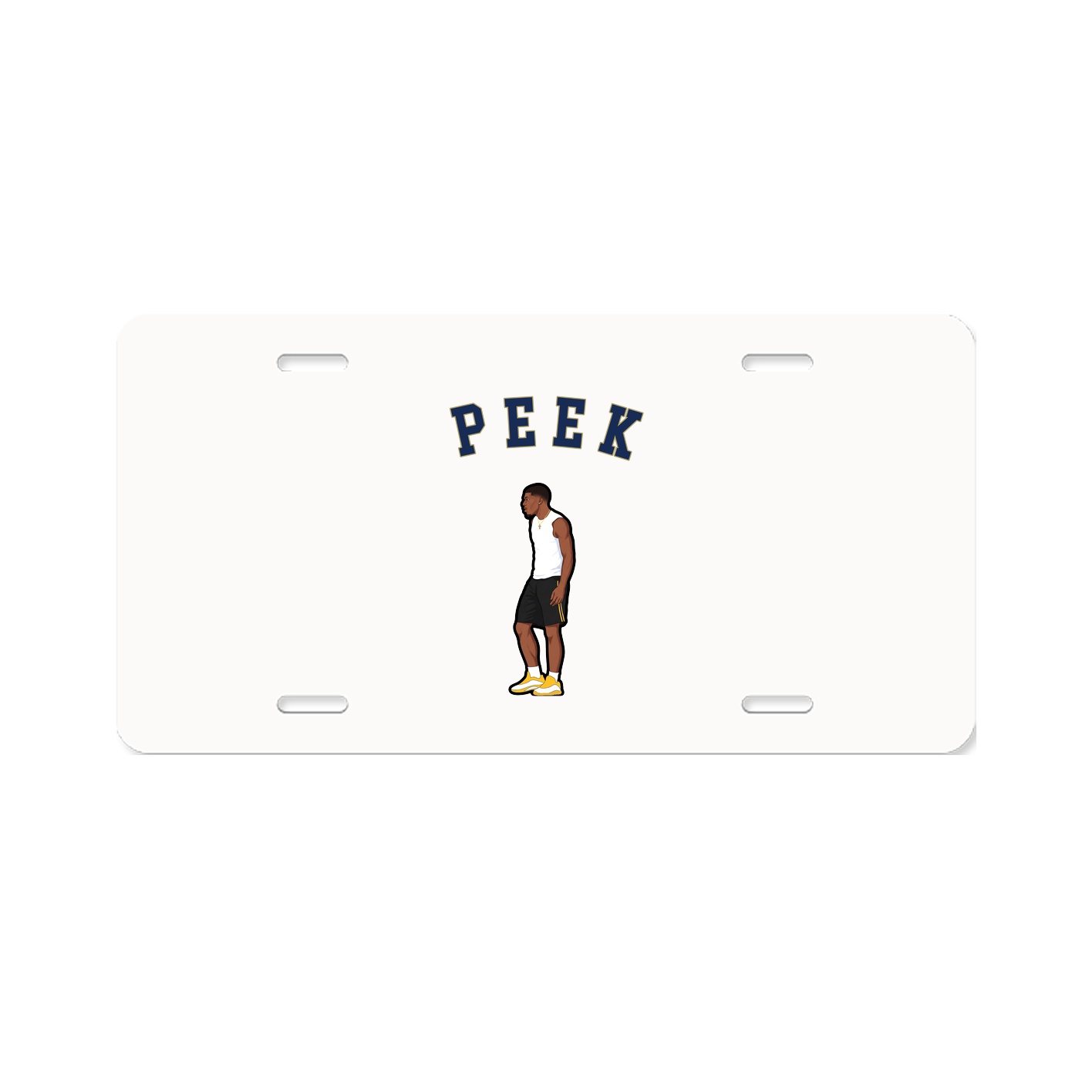 License Plate — Shirsey Arch in Classic
