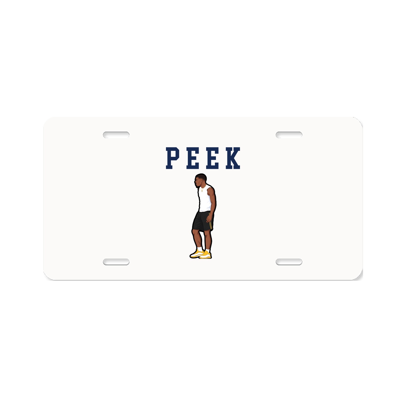 License Plate — Shirsey in Classic