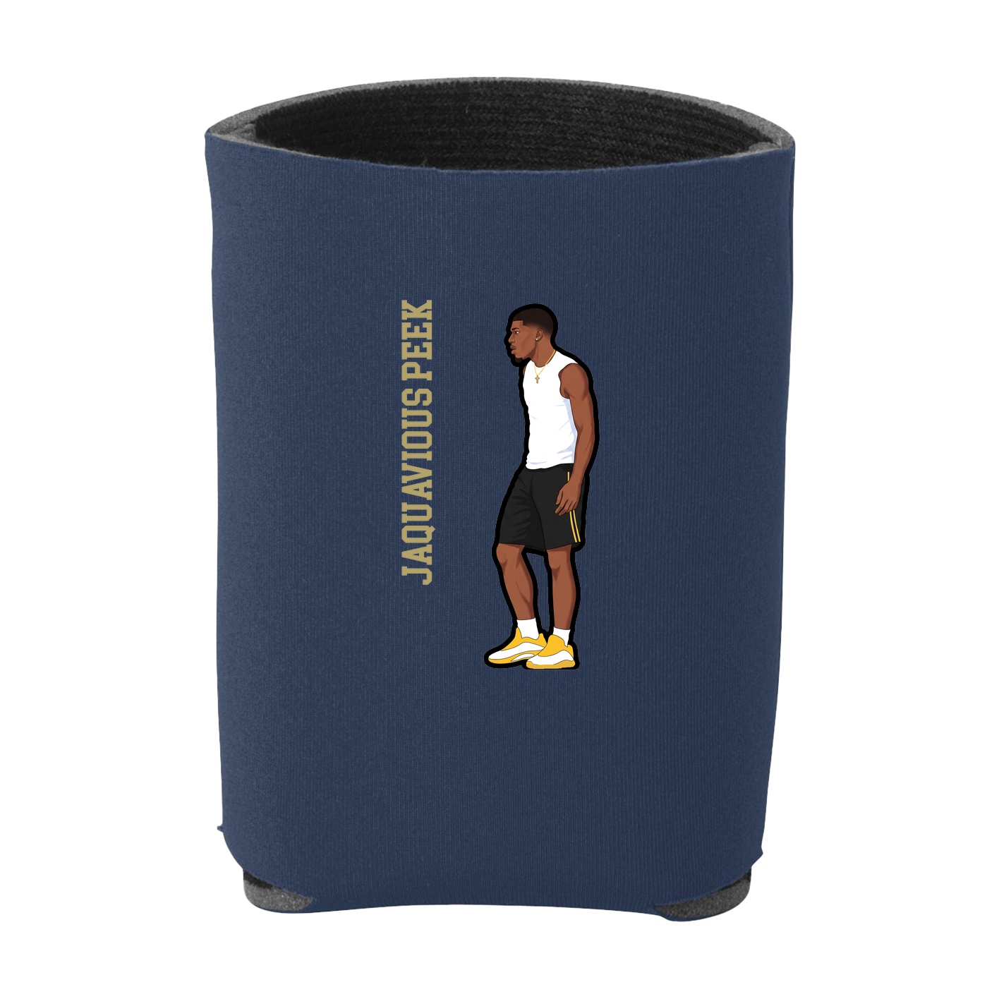 Can Holder — Name Vertical in Navy