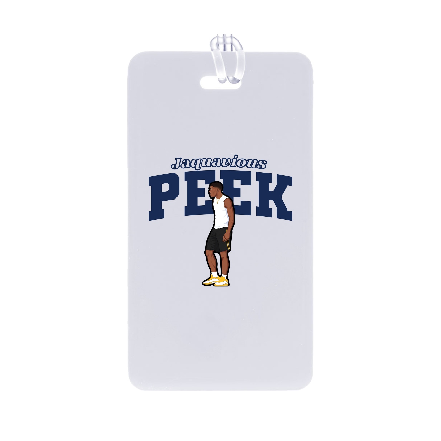Bag Tag — Name Arch in Classic