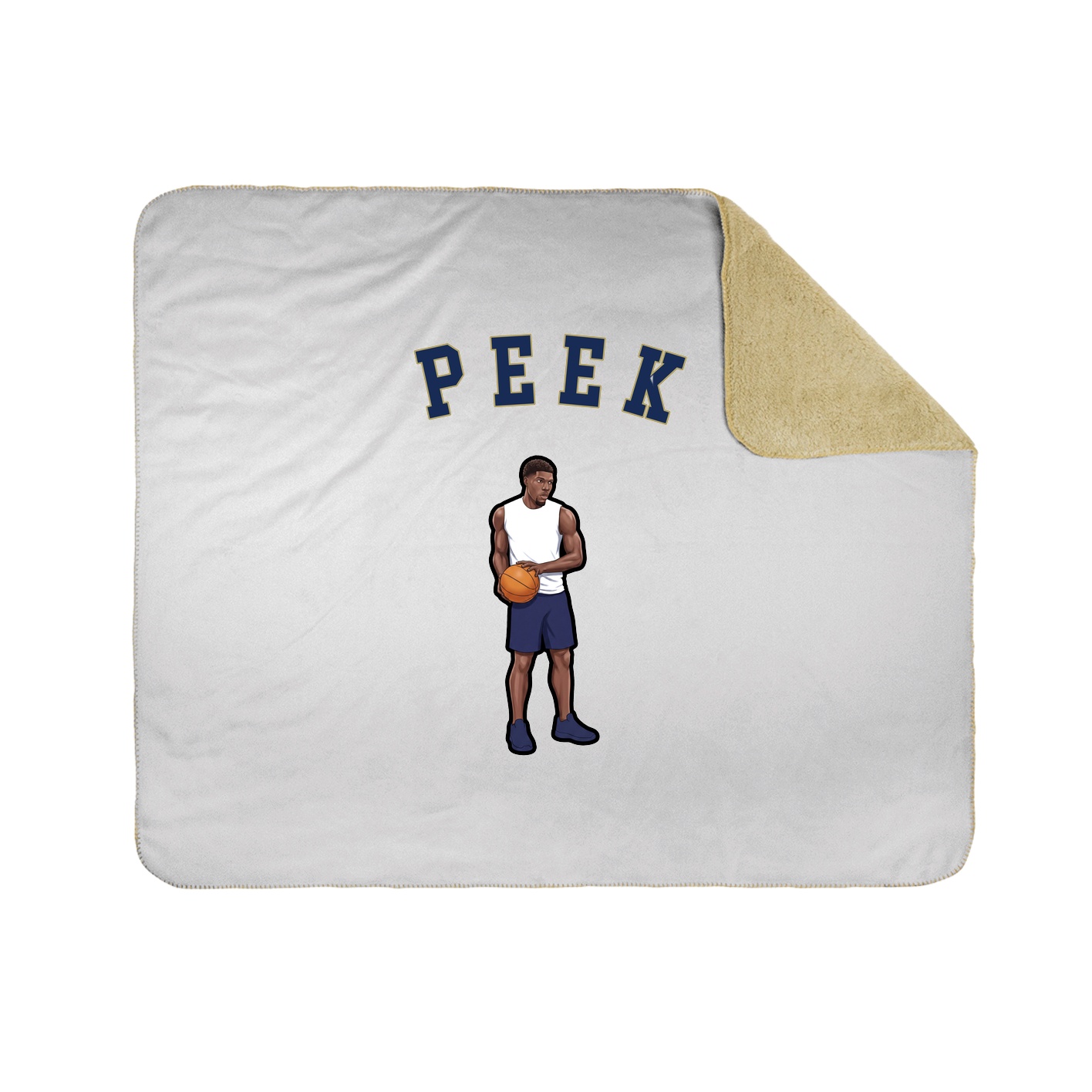 Throw Blanket — Shirsey Arch in White