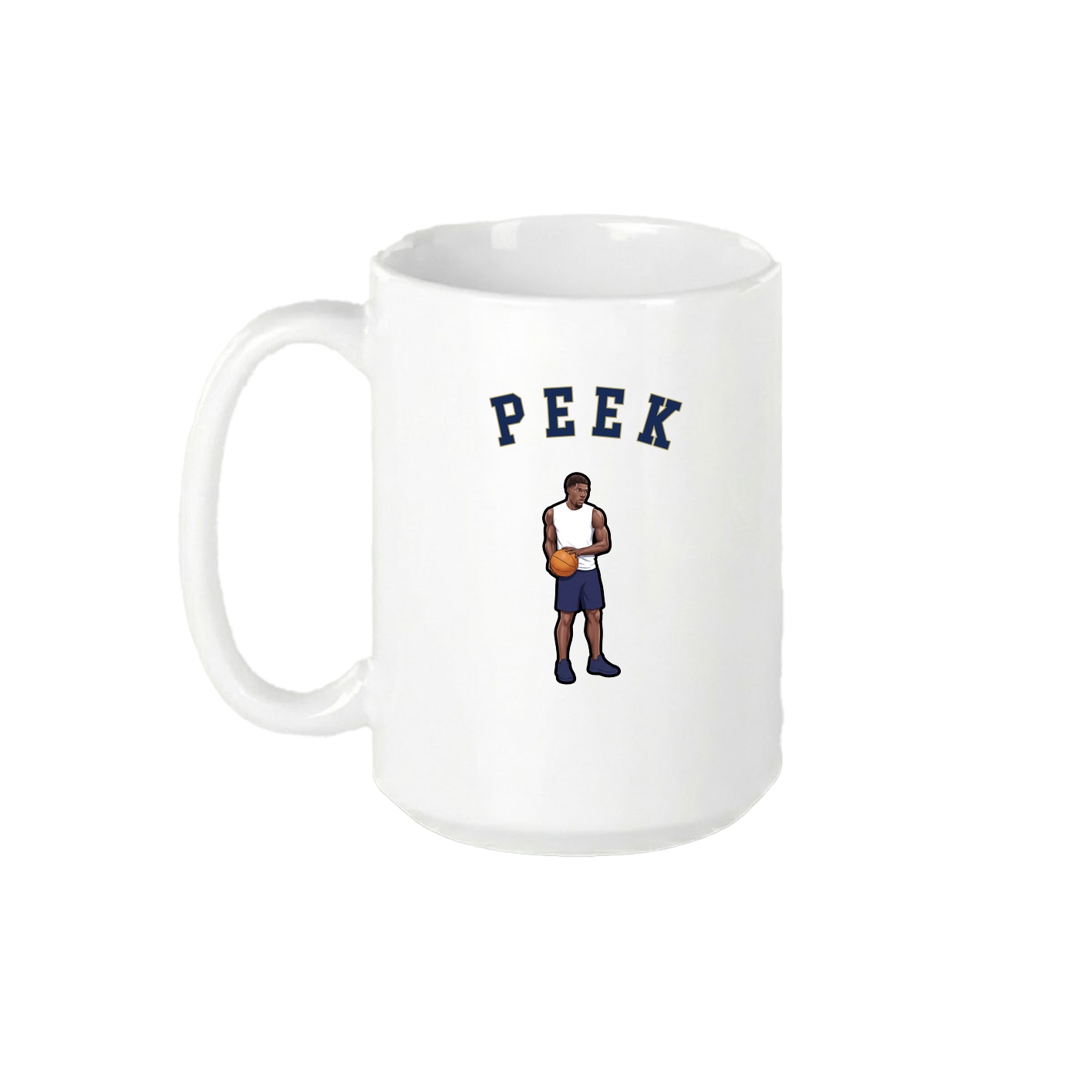 15oz Coffee Mug — Shirsey Arch in White