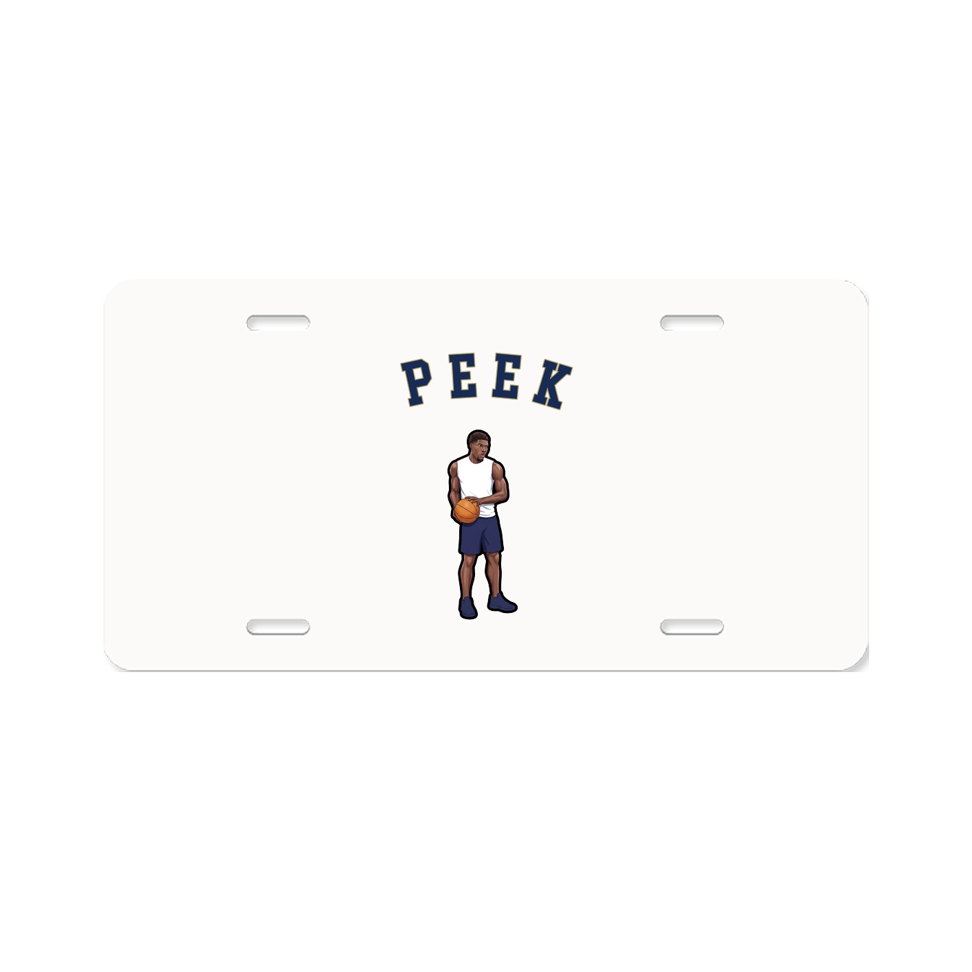 License Plate — Shirsey Arch in Classic