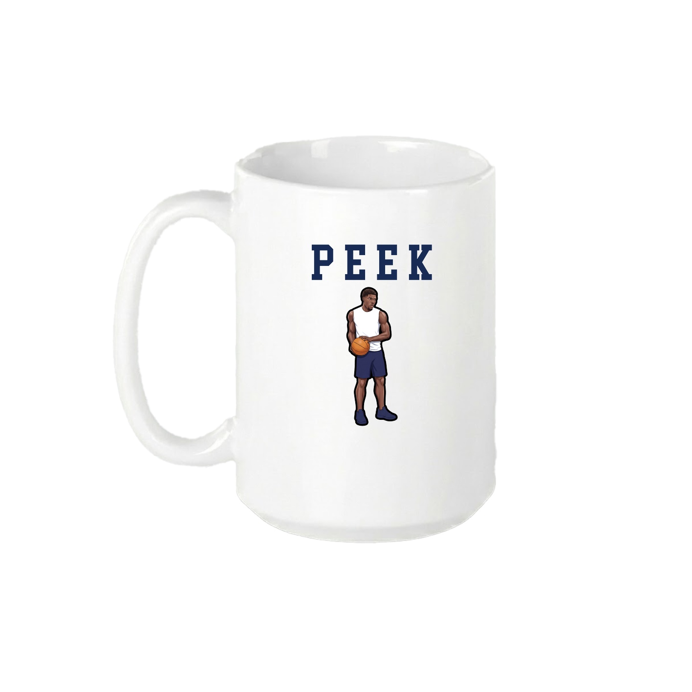 15oz Coffee Mug — Shirsey in White