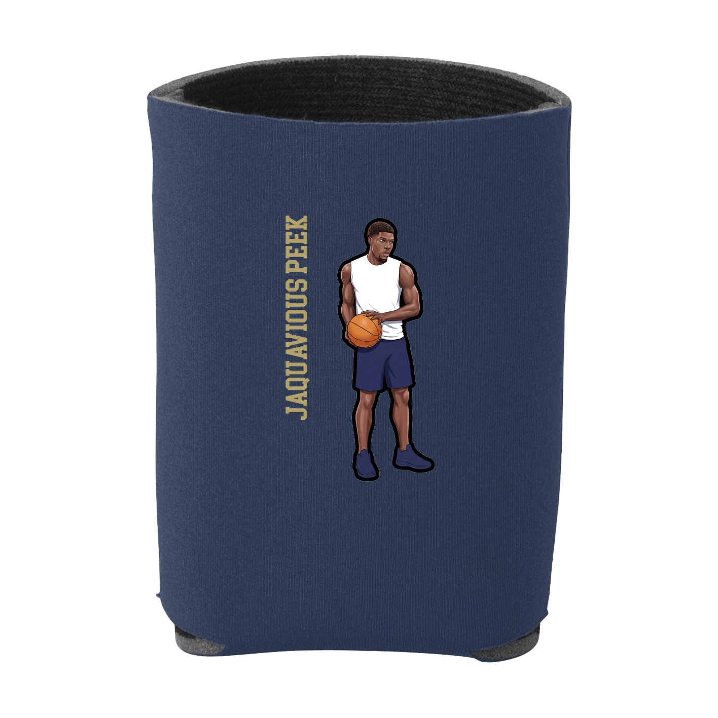 Can Holder — Name Vertical in Navy