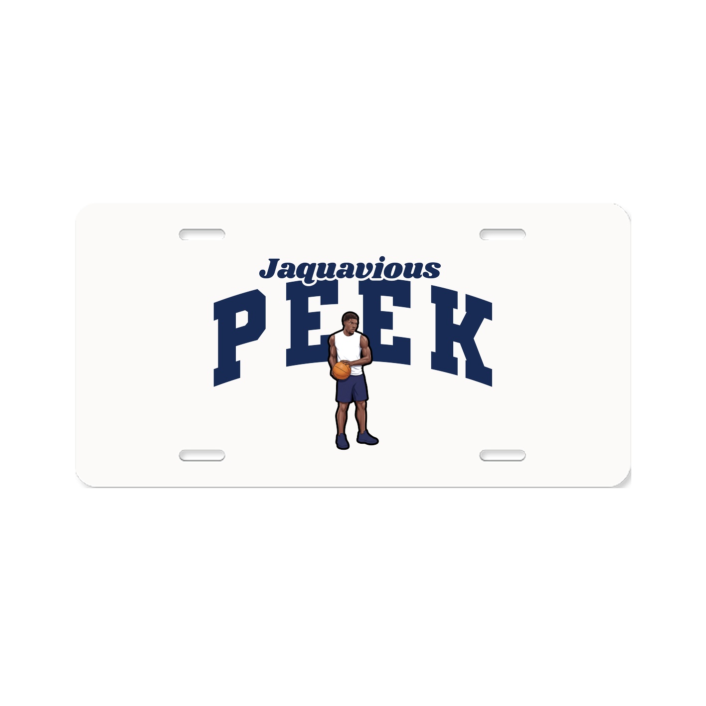 License Plate — Signature Arch in Classic