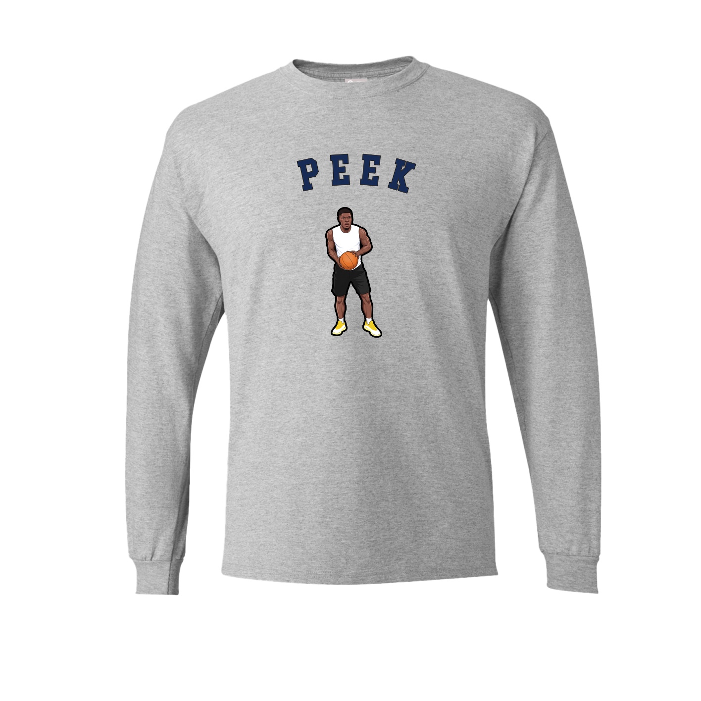 Long Sleeve Tee — Shirsey Arch in Grey