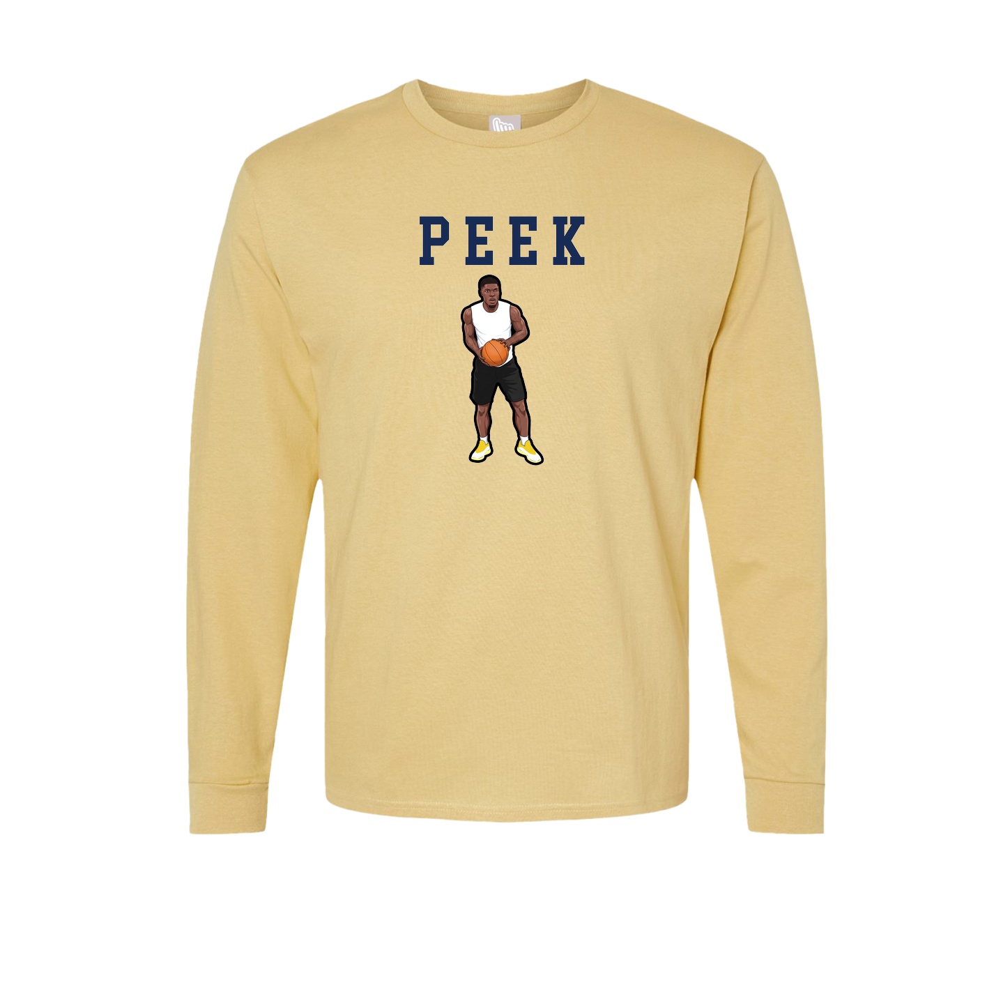 Long Sleeve Tee — Shirsey in Vegas Gold