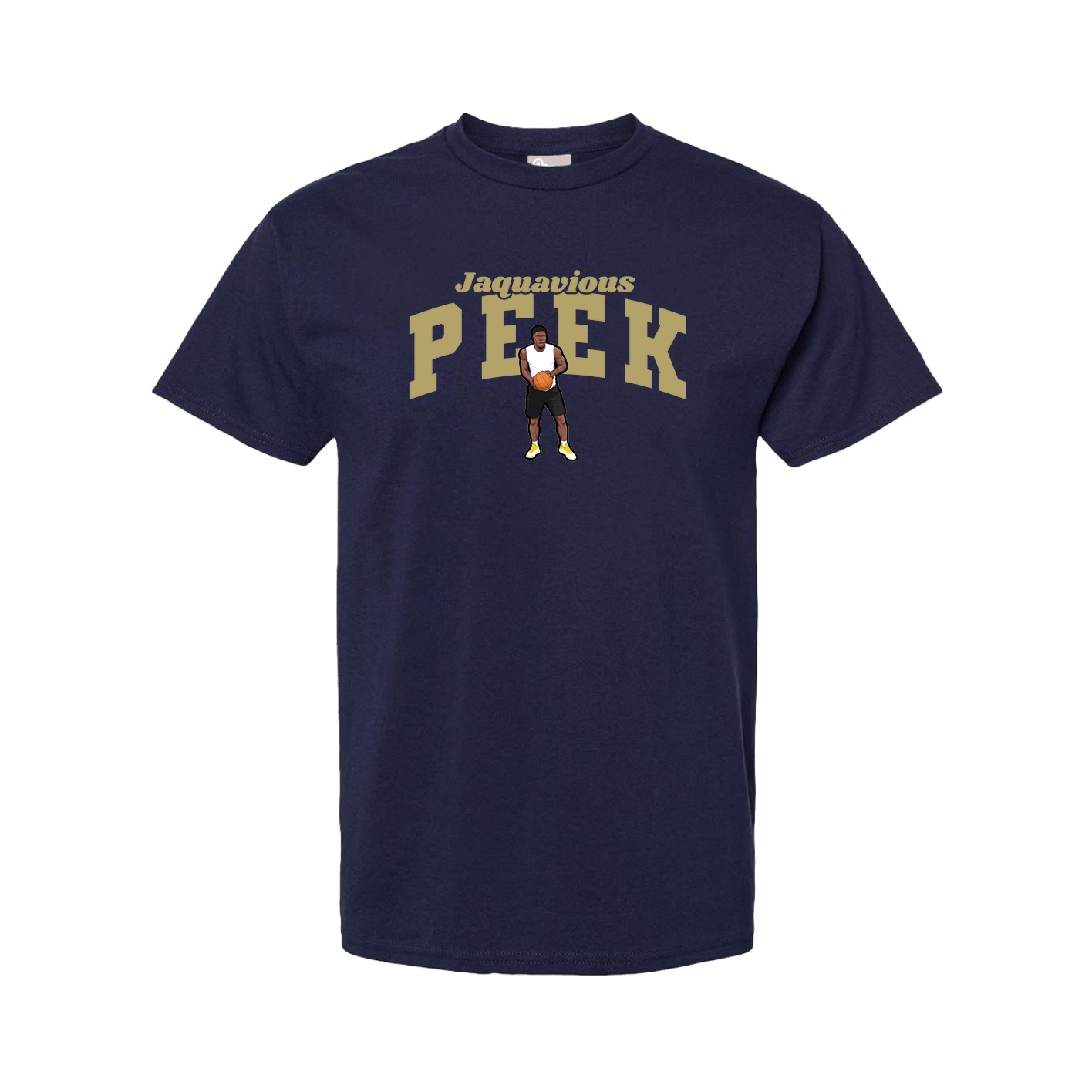 Tee — Signature Arch in Navy