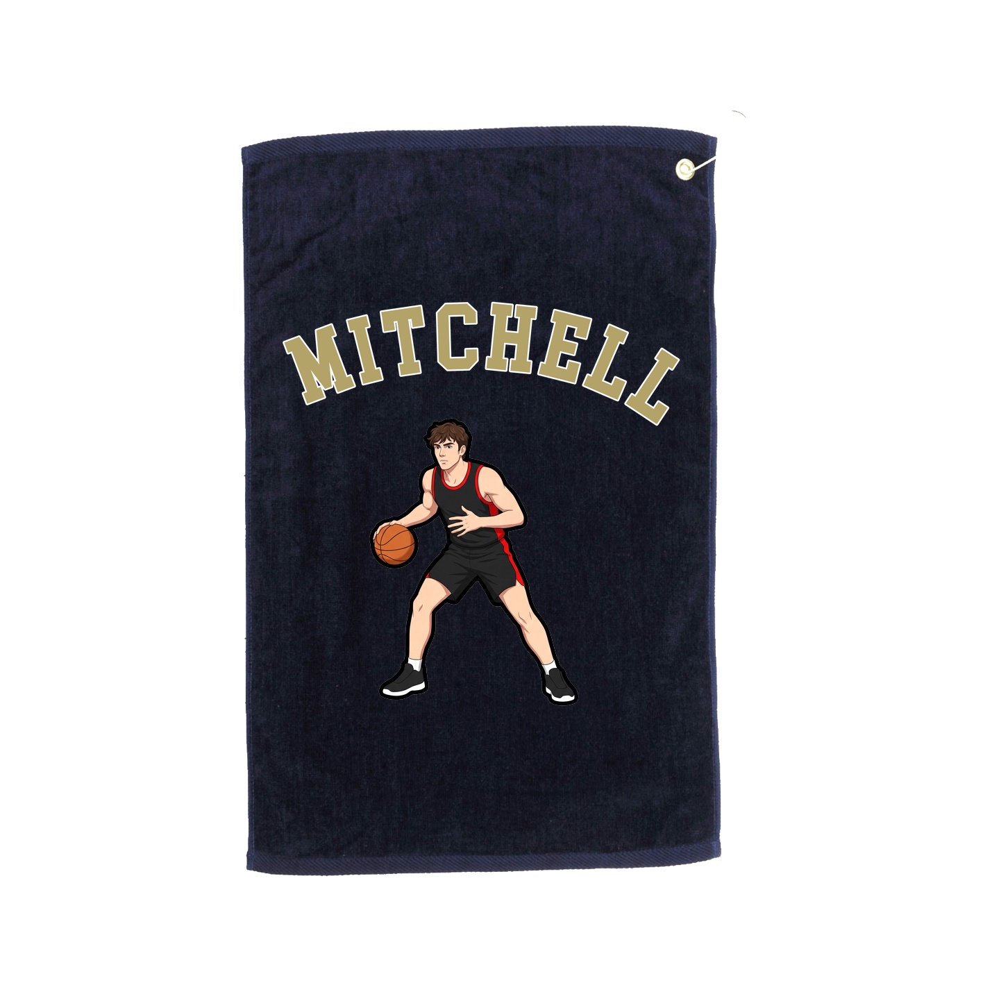 Golf Towel — Shirsey Arch in Navy