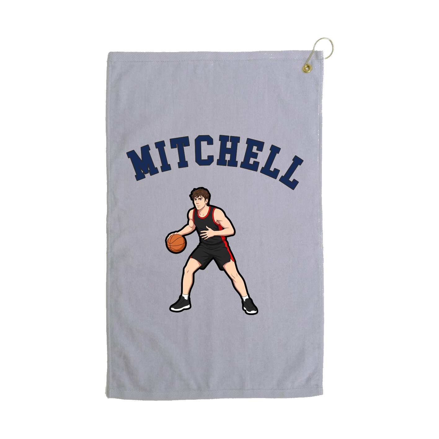 Golf Towel — Shirsey Arch in Grey