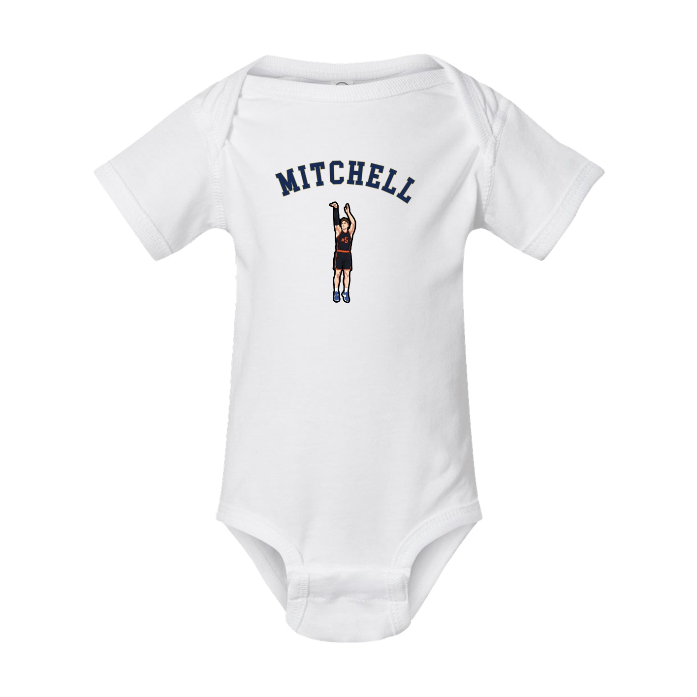 Baby Onesie — Shirsey Arch in White