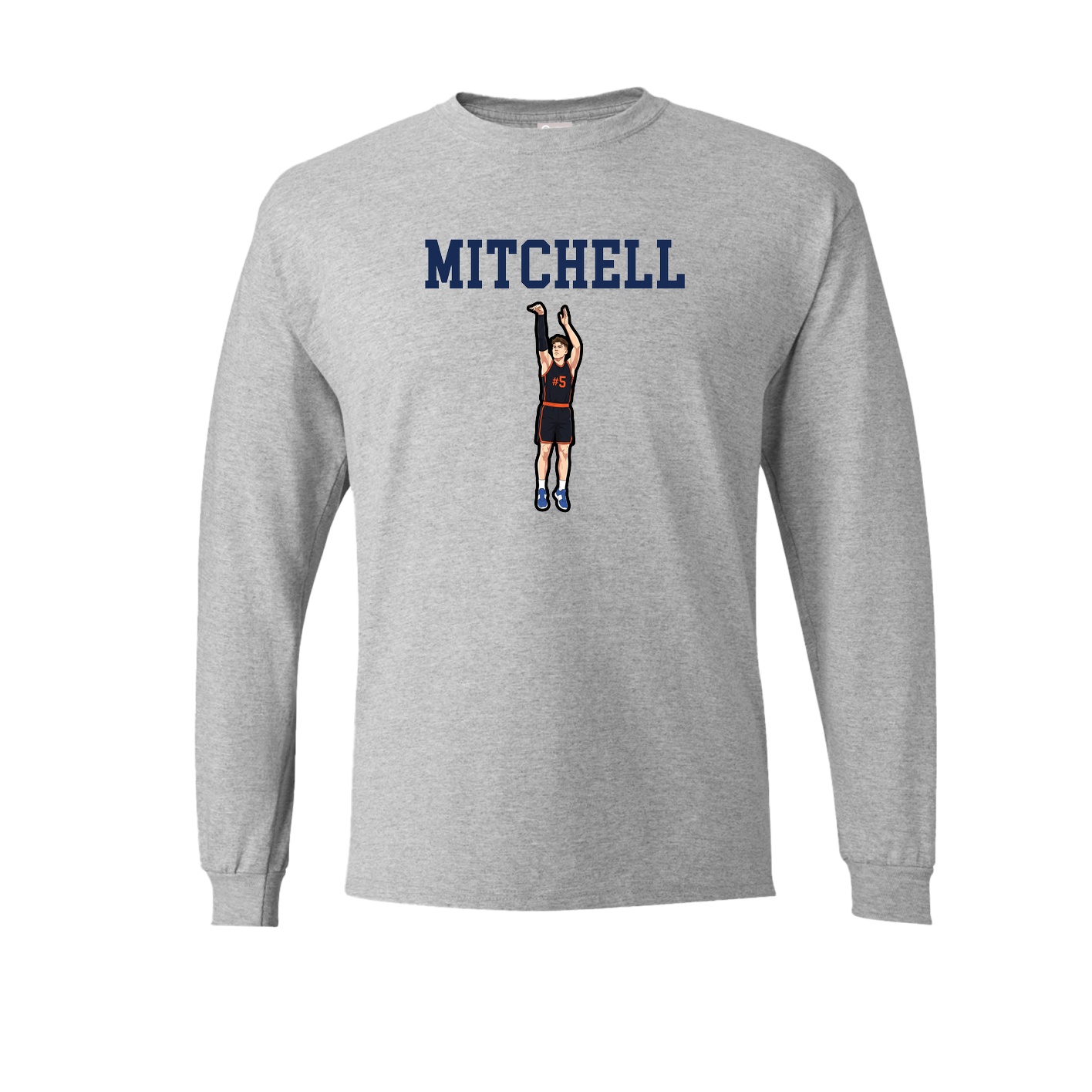 Long Sleeve Tee — Shirsey in Grey
