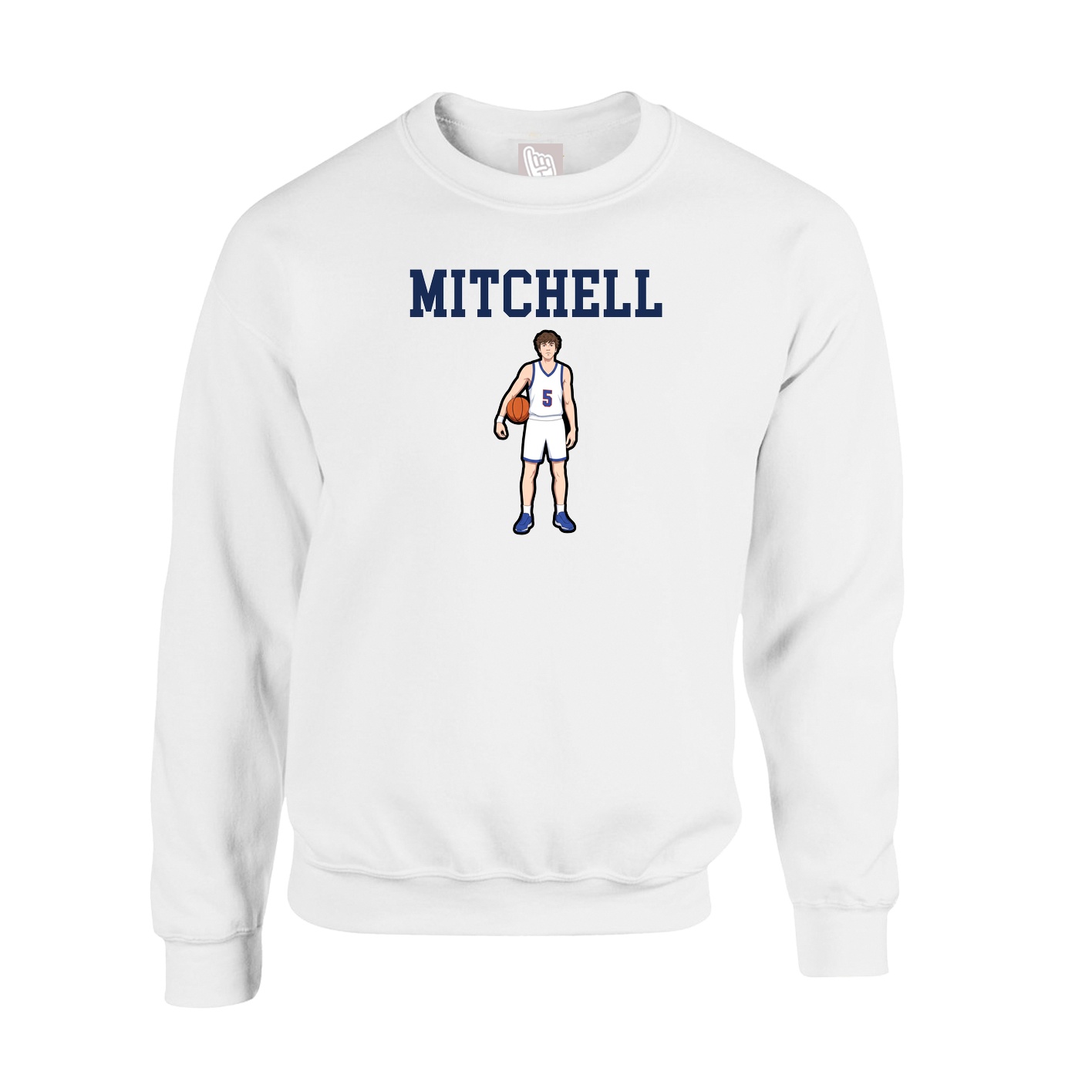 Fleece Crew — Shirsey in White