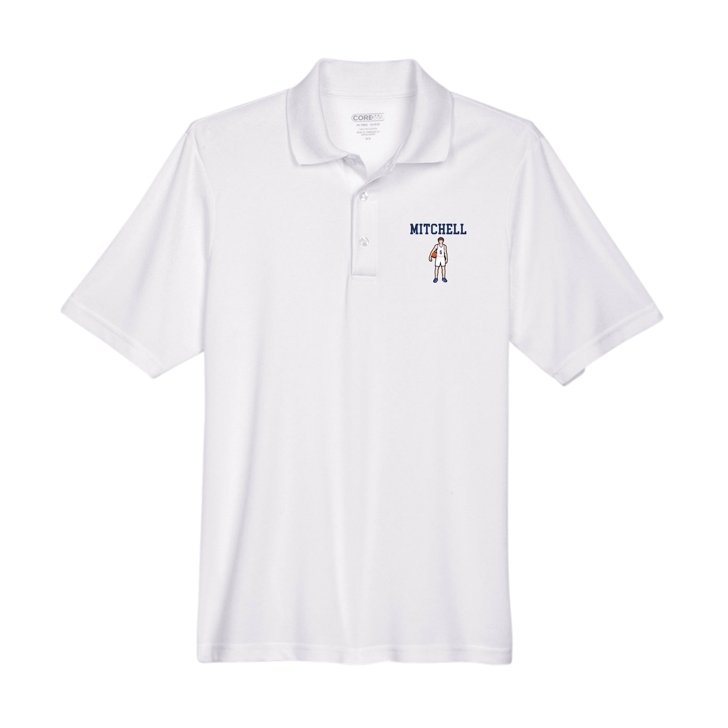 Performance Polo — Shirsey in White