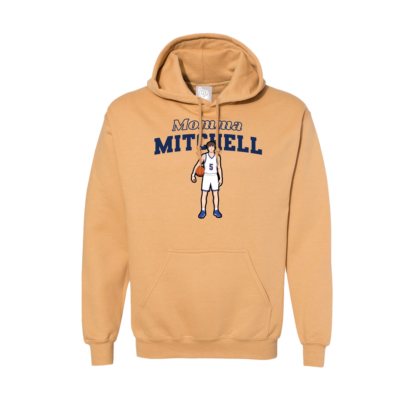 Hoodie — Mothers Day Block in Vegas Gold