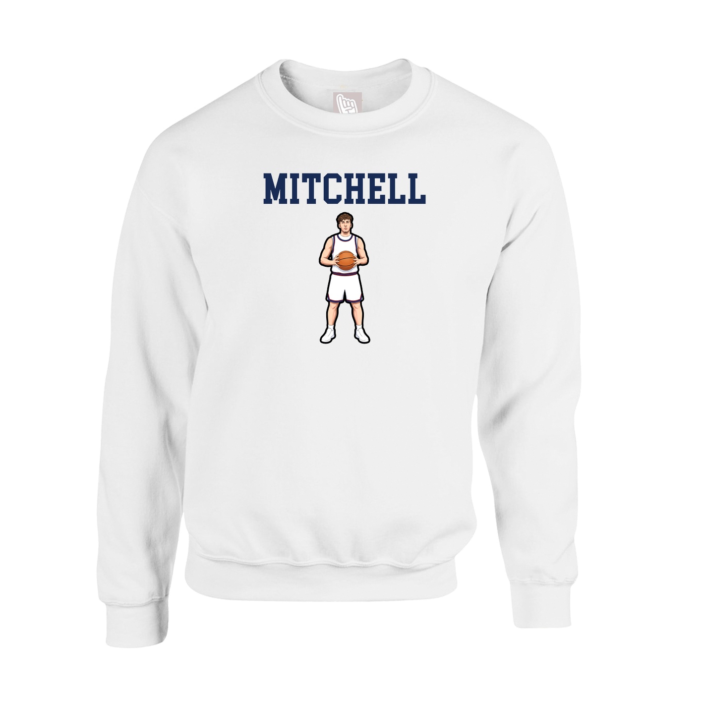 Fleece Crew — Shirsey in White