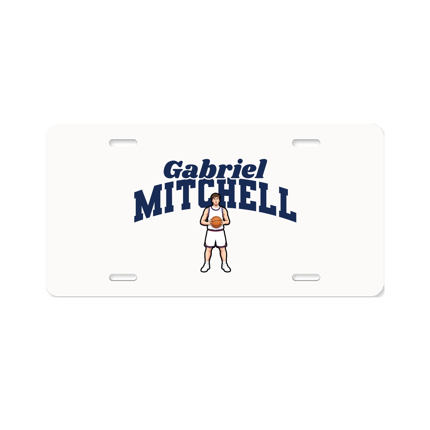 License Plate — Signature Arch in Classic