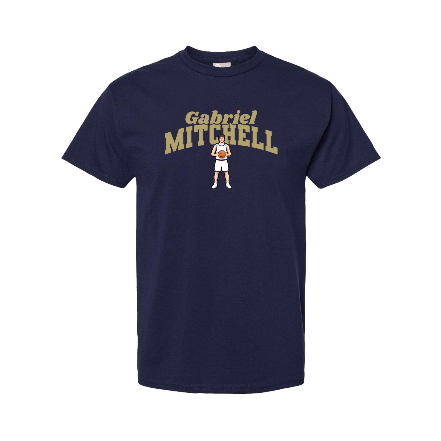 Tee — Signature Arch in Navy