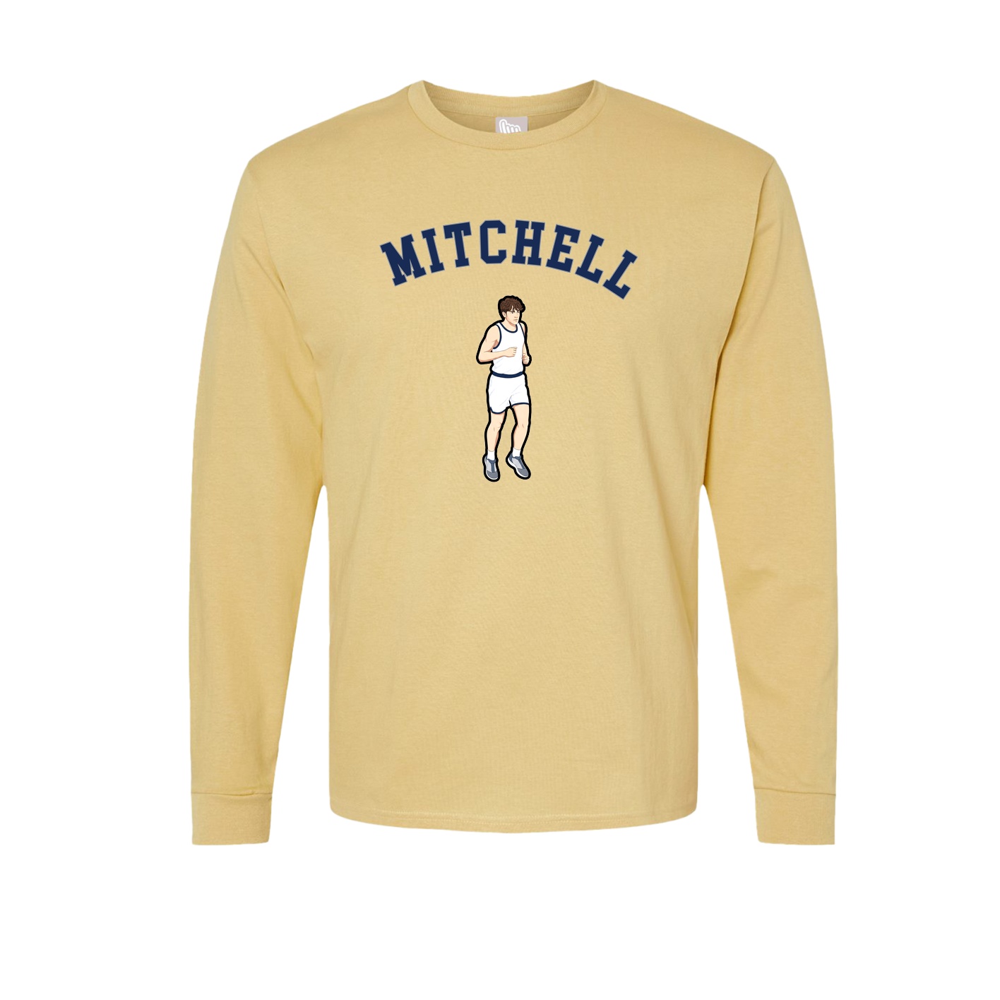 Long Sleeve Tee — Shirsey Arch in Vegas Gold