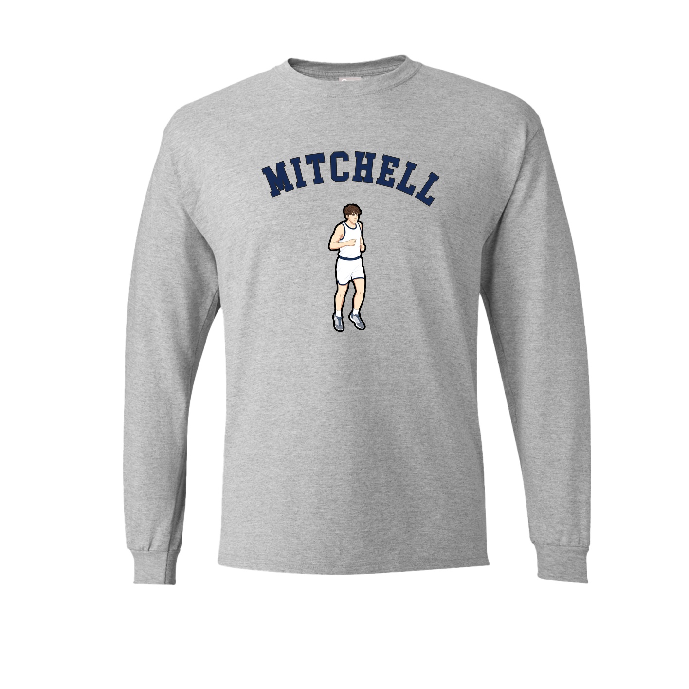 Long Sleeve Tee — Shirsey Arch in Grey