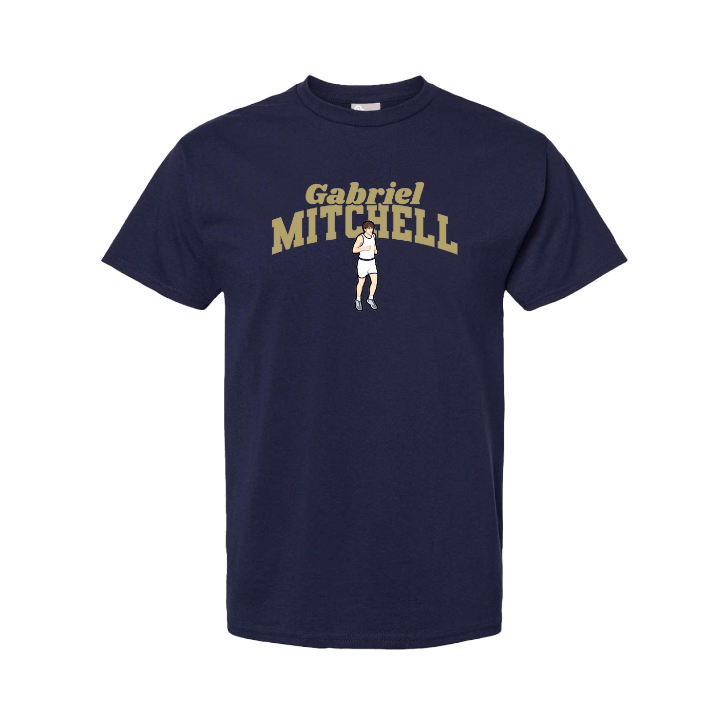Tee — Signature Arch in Navy