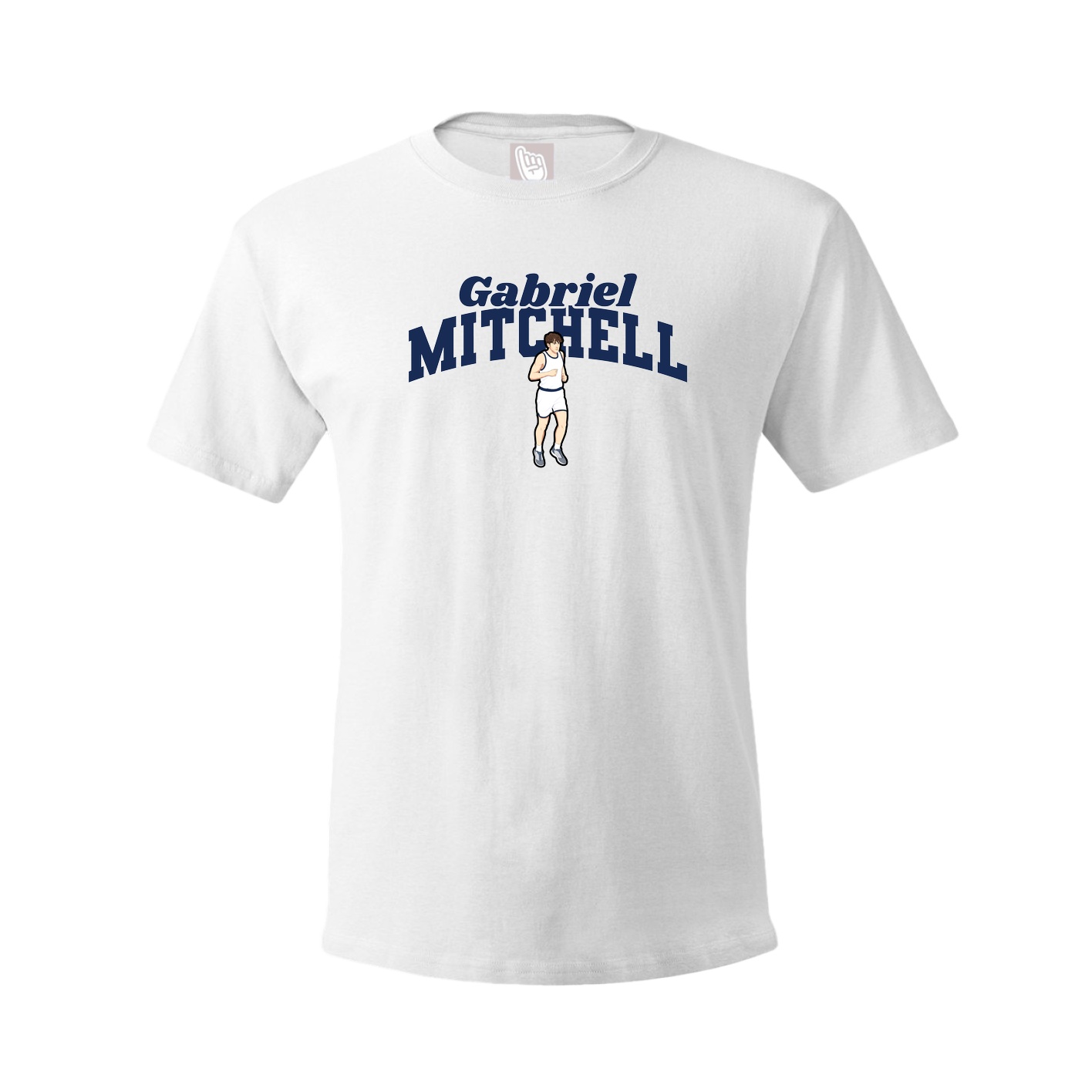 Youth Tee — Signature Arch in White