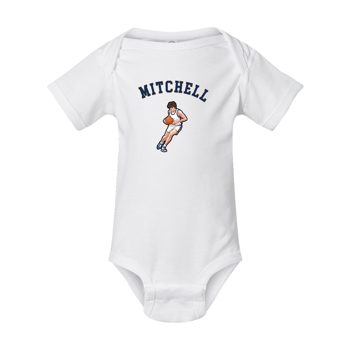 Baby Onesie — Shirsey Arch in White