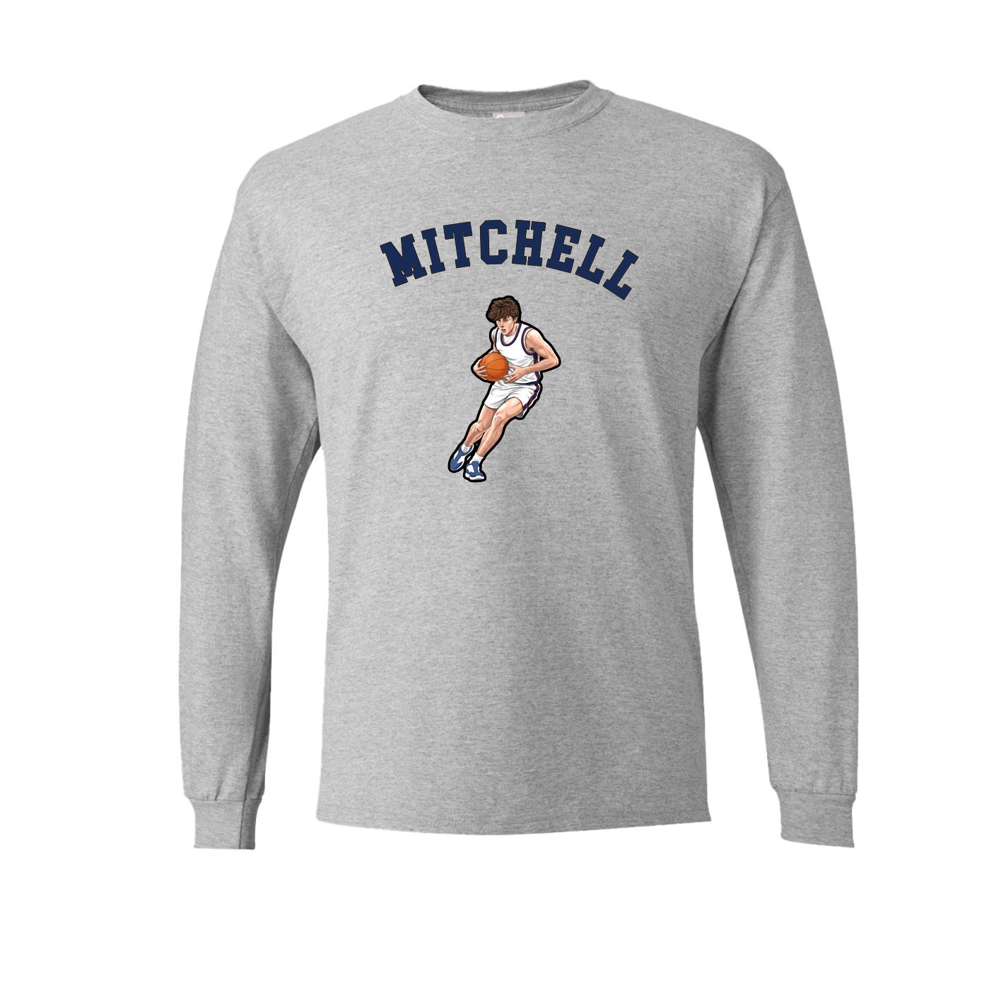 Long Sleeve Tee — Shirsey Arch in Grey