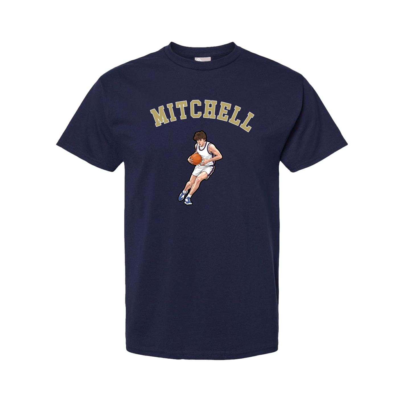 Youth Tee — Shirsey Arch in Navy
