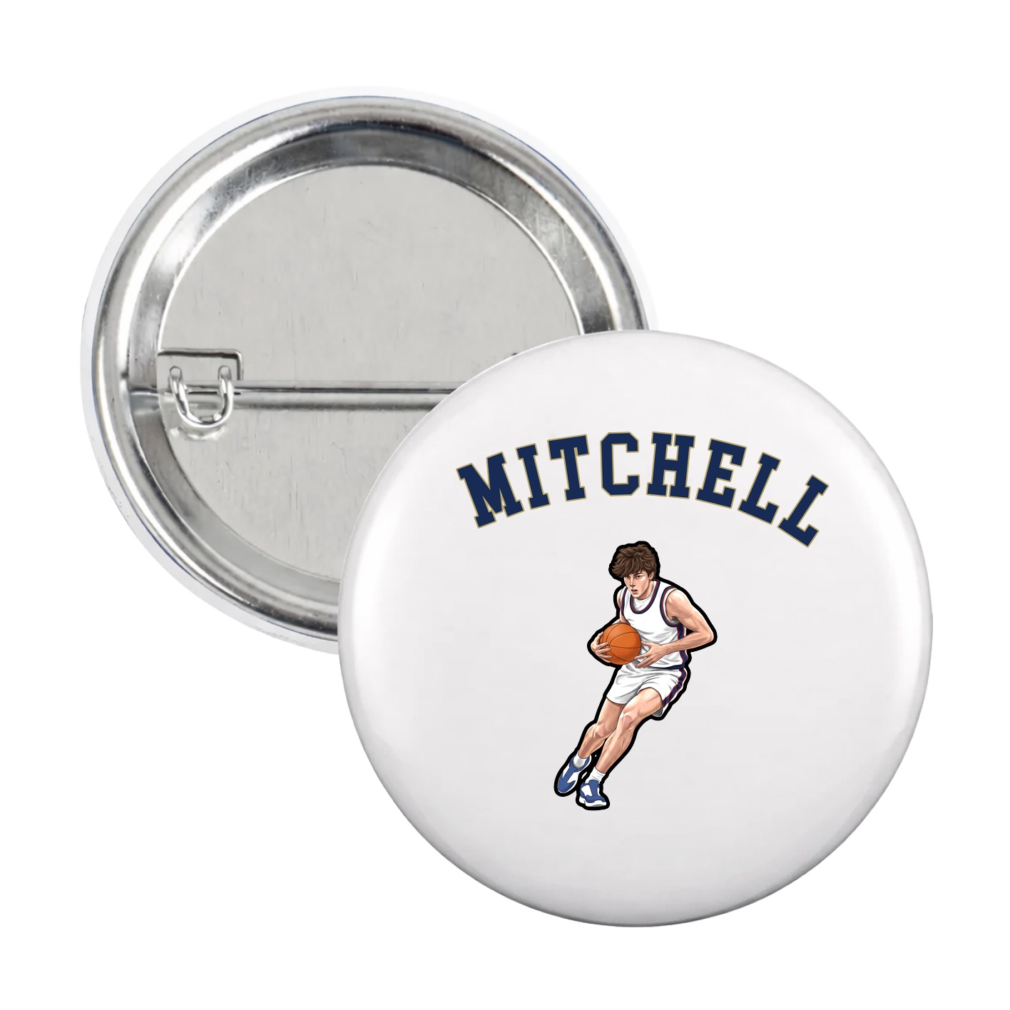 Game Day Button — Shirsey Arch in White