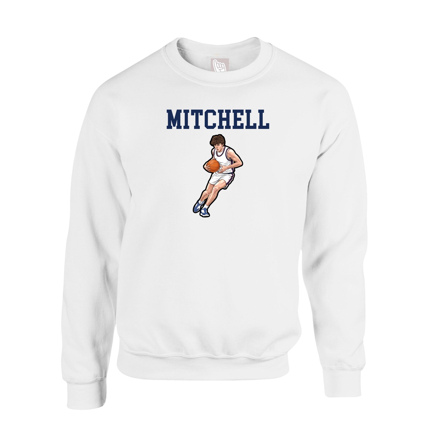Fleece Crew — Shirsey in White