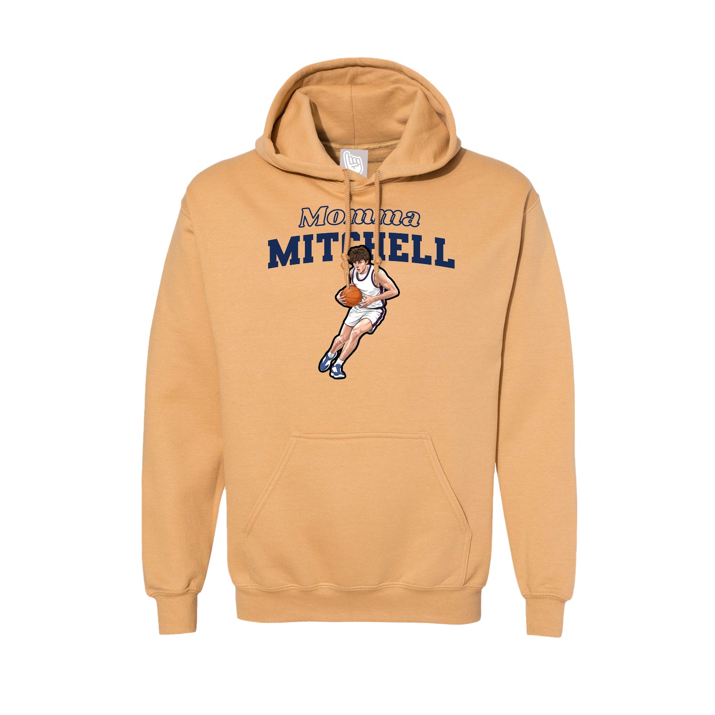 Hoodie — Mothers Day Block in Vegas Gold