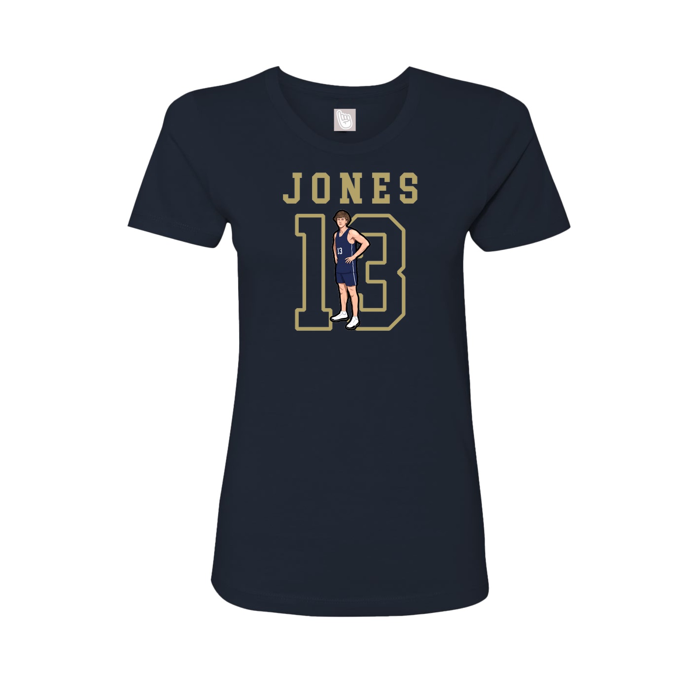 Fitted Women's Tee — Shirsey in Navy
