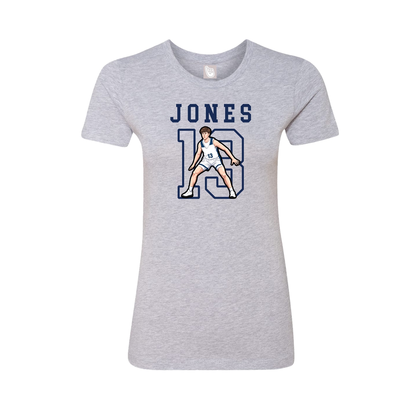 Fitted Women's Tee — Shirsey in Grey