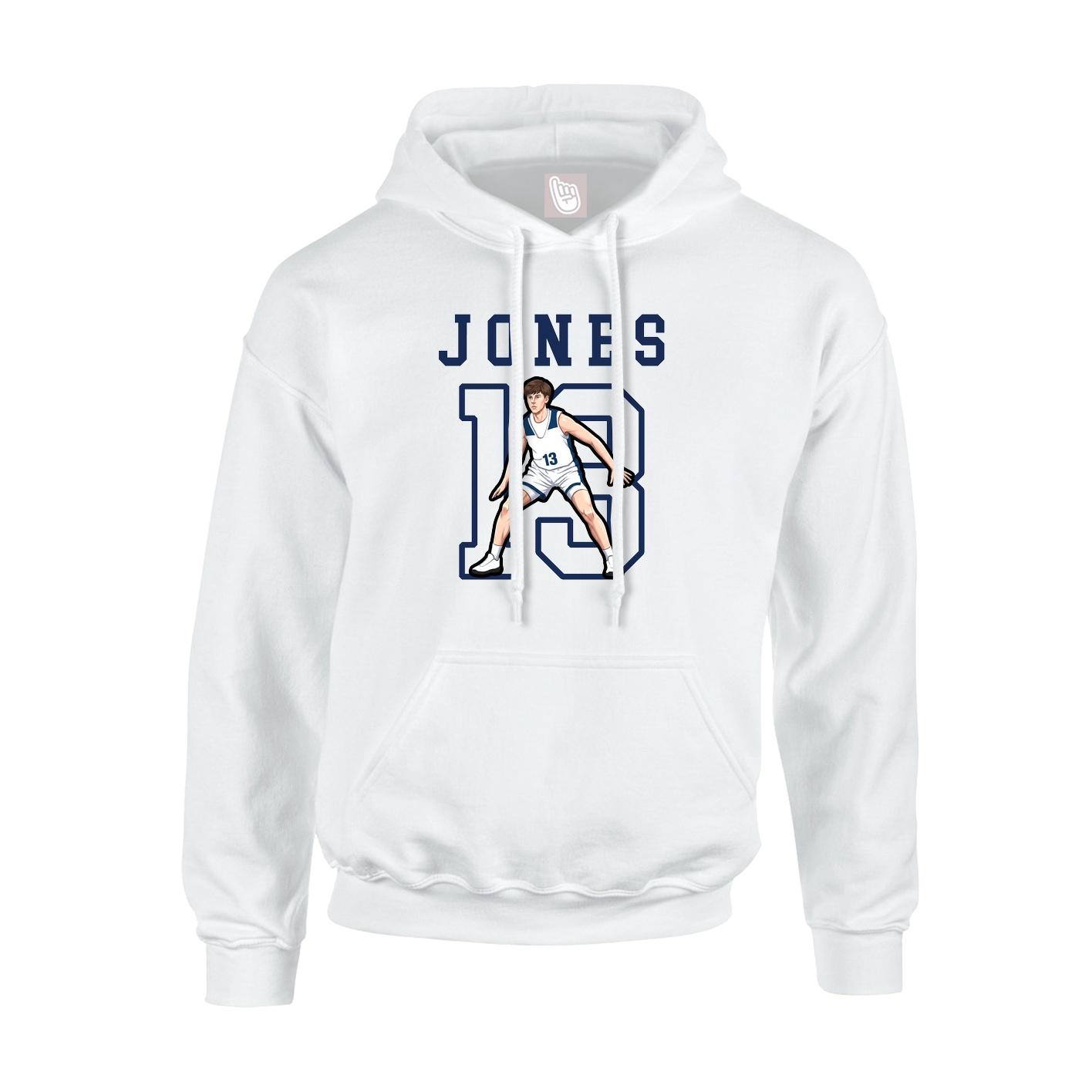 Hoodie — Shirsey in White